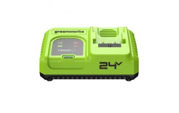 Купить Ультрабыстрое зарядное устройство Greenworks G24C8 24В 8A в Минске с Доставкой по РБ