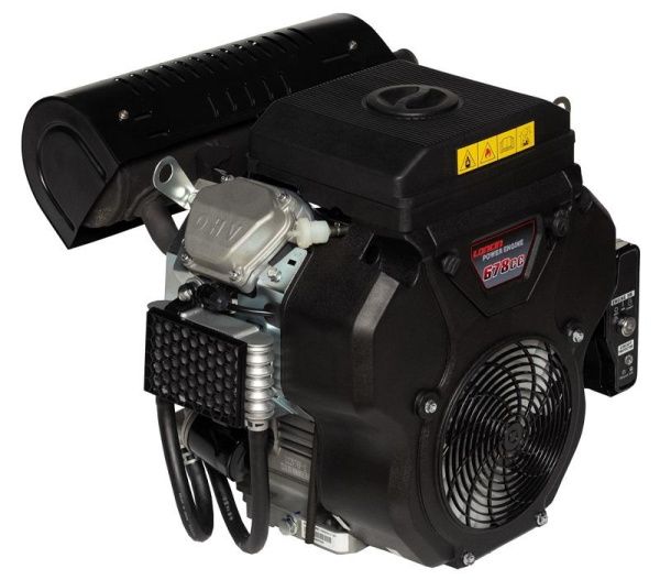 Двигатель Loncin LC2V78FD-2 (D type) (V-образн, 678 см куб, D28,575 мм, 20А, электрозапуск) — двигатель для техники