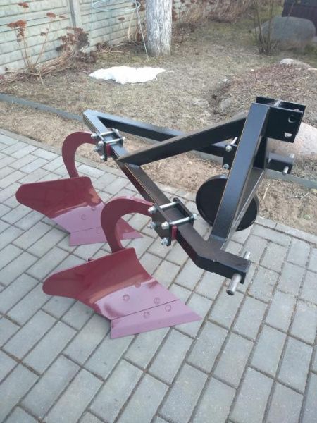 Купить Плуг двухкорпусный для минитрактора П3-2х245/16-10 в Минске с Доставкой по РБ