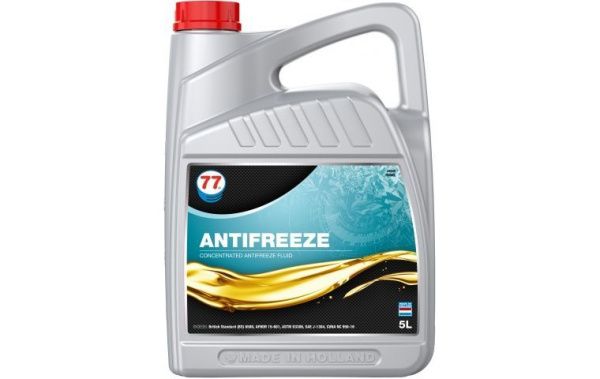 Купить Антифриз-концентрат синий  77 Lubricants Antifreeze (G11), 5л в Минске с Доставкой по РБ