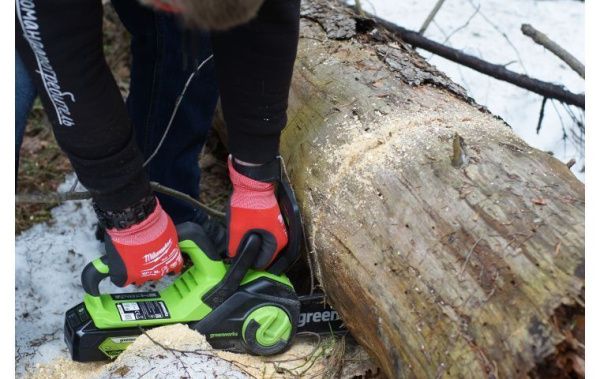 Купить Пила цепная аккумуляторная Greenworks G24CS25K4 24В (в комплекте АКБ + ЗУ) в Минске с Доставкой по РБ