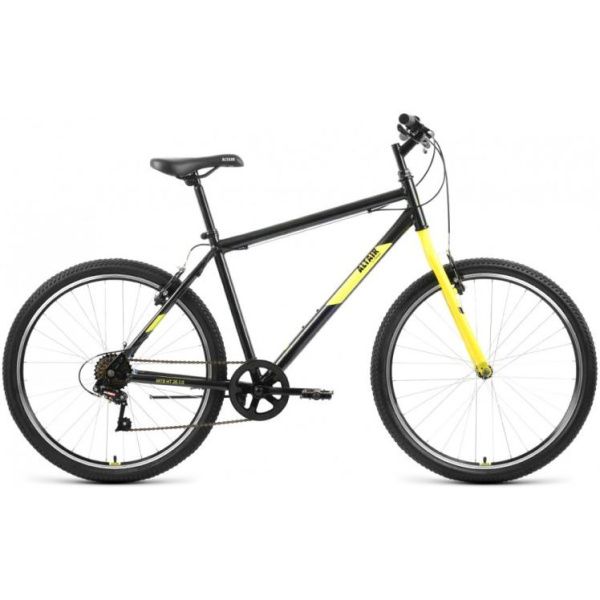 Купить Горный велосипед (хардтейл)
Велосипед ALTAIR MTB HT 26 1.0 (26" 7 ск. рост. 19") 2022, черный/желтый, RBK22AL26104 в Минске с Доставкой по РБ