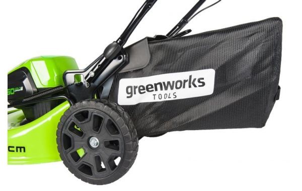 Купить Аккумуляторная газонокосилка Greenworks GD60LM46HP 60В (в комплекте АКБ 4А/ч + ЗУ) в Минске с Доставкой по РБ