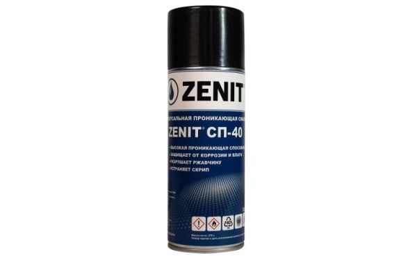 Купить Универсальная проникающая смазка ZENIT СП-40, 210 мл в Минске с Доставкой по РБ