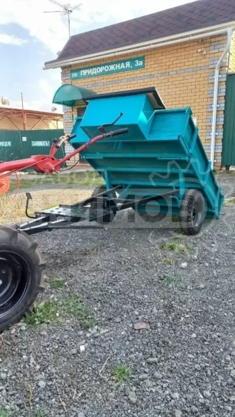 Купить Прицеп для мотоблока ТМ-650/2 (2-х местный), Колёса 5.00-10 в Минске с Доставкой по РБ