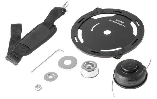 Купить Аккумуляторный триммер Greenworks GD40BCK4 40В ( в комплекте АКБ + ЗУ) в Минске с Доставкой по РБ