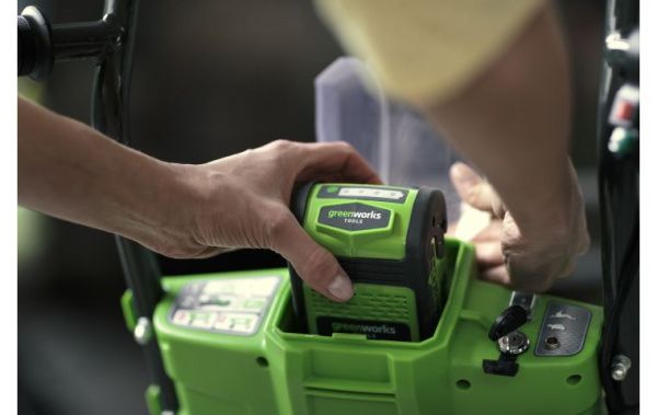 Купить Аккумуляторная садовая тележка Greenworks G40GCK4 40В (в комплекте АКБ + ЗУ) в Минске с Доставкой по РБ