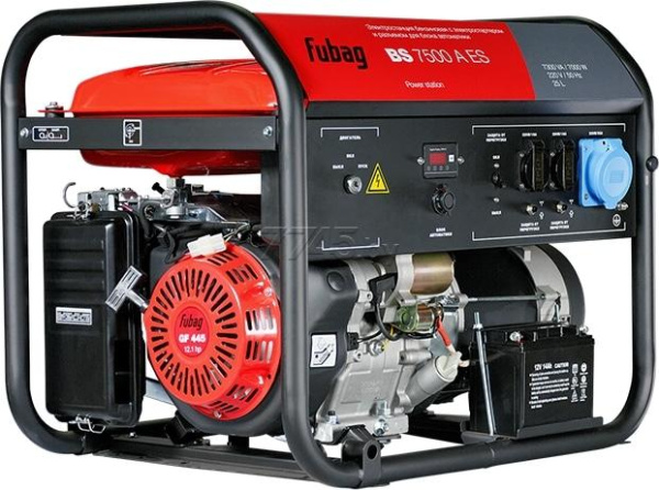 Купить Генератор бензиновый FUBAG BS 7500 A ES (641031) в Минске с Доставкой по РБ
