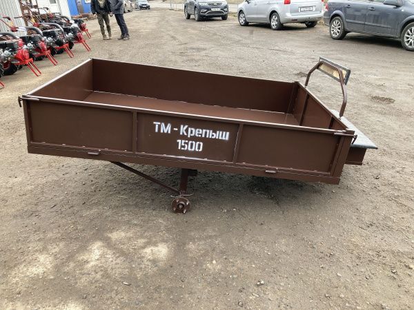 Купить  Прицеп для мотоблока усиленный ТМ - 1500 ''Крепыш'' (Без колёс) в Минске с Доставкой по РБ