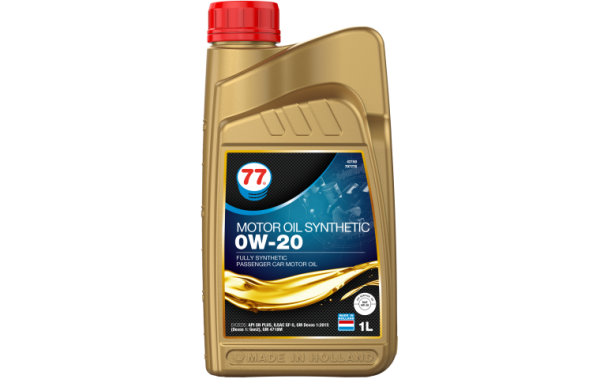 Купить Масло моторное синтетическое 77 Lubricants Motor Oil Synthetic 0W-20, 1л в Минске с Доставкой по РБ