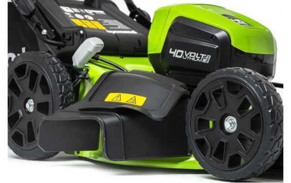 Приобрести Аккумуляторная газонокосилка Greenworks GD40LM46HPK4 40В (в комплекте АКБ + ЗУ) в Минске с Доставкой по РБ Купить Аккумуляторная газонокосилка Greenworks GD40LM46HPK4 40В (в комплекте АКБ + ЗУ) в Минске с Доставкой по РБ