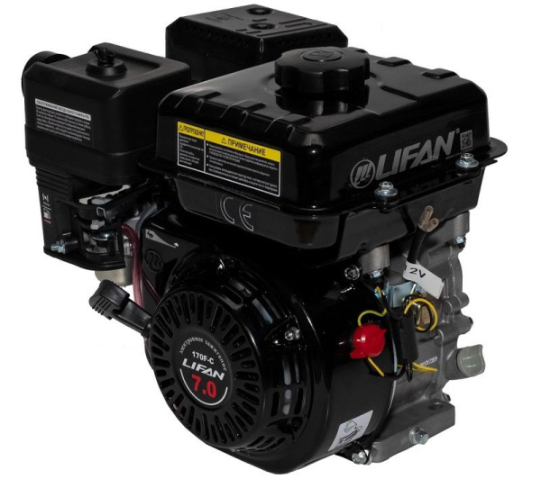 Купить Двигатель Lifan 170F-C Pro D20  3А в Минске с Доставкой по РБ