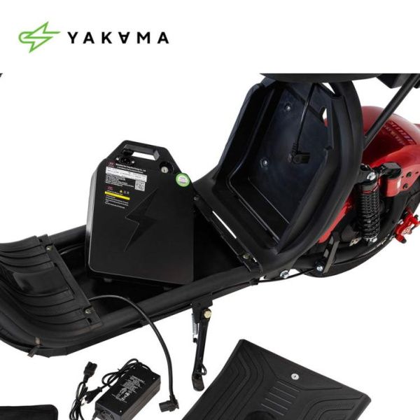 Купить Электросамокат YAKAMA AP-H009-2 красный в Минске с Доставкой по РБ