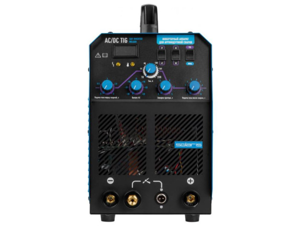 Купить Инверторный аппарат аргонодуговой сварки SOLARIS TIG-220 AC/DC (AC/DC TIG, HF, MMA, 200 A, 150 В-240 В) в Минске с Доставкой по РБ