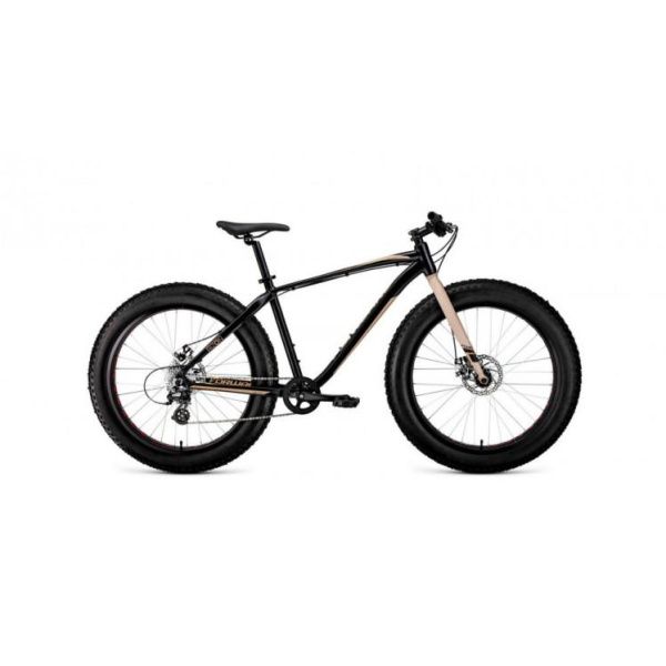Купить Горный велосипед (хардтейл)
Велосипед FORWARD BIZON 26 (26" 8 ск. рост. 18") 2020-2021, черный/бежевый, RBKW1W668002 в Минске с Доставкой по РБ