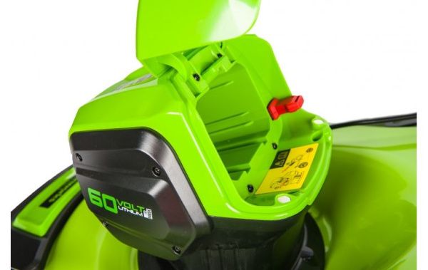 Купить Аккумуляторная газонокосилка Greenworks GD60LM46HP 60В (в комплекте АКБ 4А/ч + ЗУ) в Минске с Доставкой по РБ