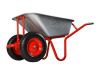 Купить Тачка строительная ECO WB6820-2HD (120л, 400кг, 2 пневмоколеса 4.00-8, вес 17 кг) в Минске с Доставкой по РБ