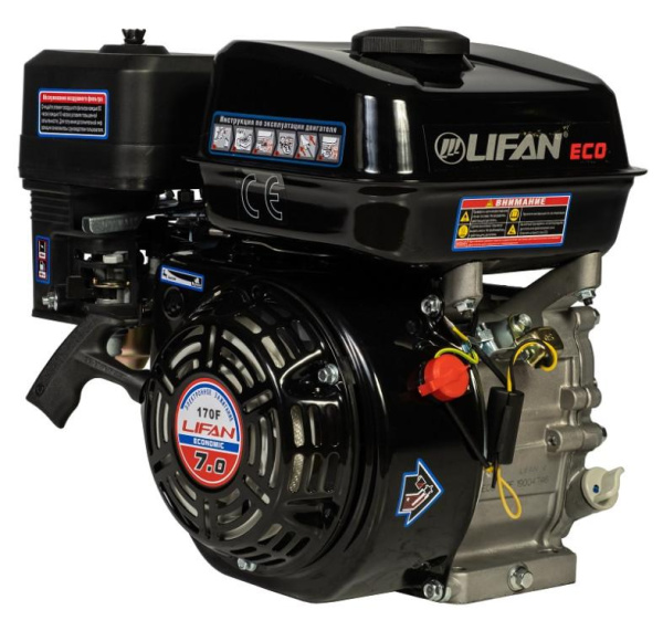 Купить Двигатель Lifan 170F Eco (шлицевой вал) в Минске с Доставкой по РБ