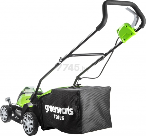Приобрести Газонокосилка аккумуляторная GREENWORKS G40LM35K2Х (2501907) в Минске с Доставкой по РБ Купить Газонокосилка аккумуляторная GREENWORKS G40LM35K2Х (2501907) в Минске с Доставкой по РБ