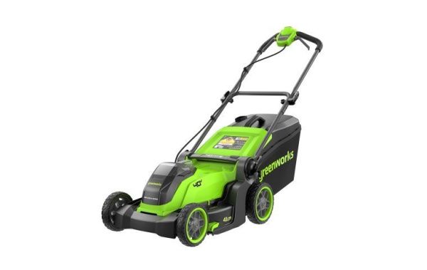 Купить Аккумуляторная газонокосилка Greenworks GD40LM411 40В в Минске с Доставкой по РБ