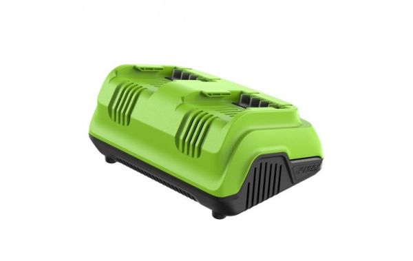 Купить Ультрабыстрое зарядное устройство Greenworks G24X2C8 24В 8А в Минске с Доставкой по РБ