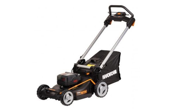 Купить Аккумуляторная газонокосилка WORX NITRO WG748E 40В (в комплекте АКБ + ЗУ) в Минске с Доставкой по РБ