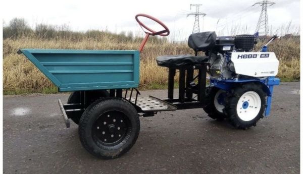 Купить Адаптер кузовной для мотоблока АК-1 Шина  5.00-10 в Минске с Доставкой по РБ