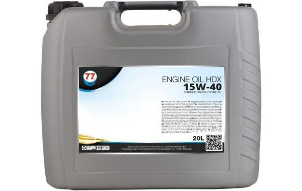 Купить Масло моторное минеральное  77 Lubricants Engine Oil HDX 15W-40, 20л в Минске с Доставкой по РБ