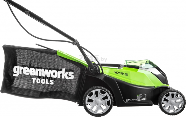 Приобрести Газонокосилка аккумуляторная GREENWORKS G40LM35K2Х (2501907) в Минске с Доставкой по РБ Купить Газонокосилка аккумуляторная GREENWORKS G40LM35K2Х (2501907) в Минске с Доставкой по РБ