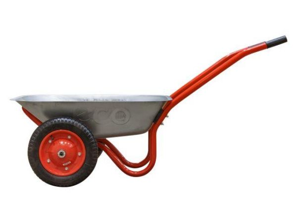 Купить Тачка садовая ECO WB152-2 (80л, 150кг, 2 пневмоколеса 3.25-8) в Минске с Доставкой по РБ