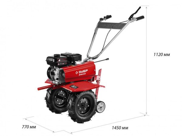 Купить Мотоблок бензиновый с понижающей передачей МТБ-400 ЗУБР в Минске с Доставкой по РБ