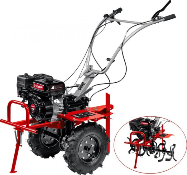 Купить Мотоблок бензиновый с ВОМ МТШ-500 ЗУБР в Минске с Доставкой по РБ