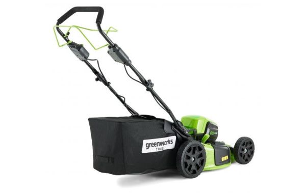 Купить Аккумуляторная газонокосилка Greenworks GD60LM46SPK4 60В (в комплекте АКБ 4А/ч + ЗУ) в Минске с Доставкой по РБ