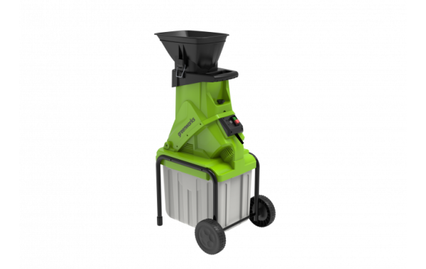 Купить Измельчитель садовый проводной Greenworks GACSB 2500Вт в Минске с Доставкой по РБ