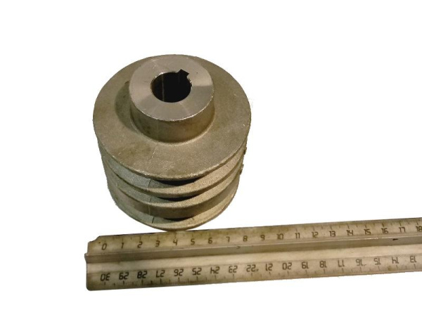 Купить Шкив Каскад D20мм ведущий 3х ручейковый, профиль "А" в Минске с Доставкой по РБ