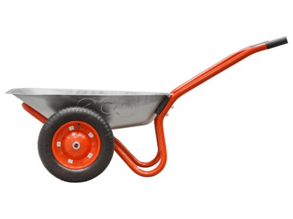 Купить Тачка садовая ECO WB153-2 (80л, 150кг, 2 пневмоколеса 3.25-8) в Минске с Доставкой по РБ