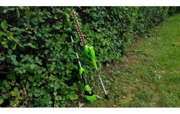 Приобрести Кусторез штанговый аккумуляторный Greenworks G40PHА 40В в Минске с Доставкой по РБ Купить Кусторез штанговый аккумуляторный Greenworks G40PHА 40В в Минске с Доставкой по РБ