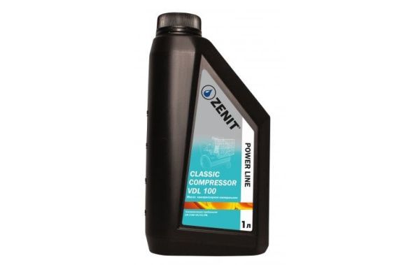 Купить Масло компрессорное минеральное ZENIT Power Line CLASSIC Compressor VDL 100, 1л в Минске с Доставкой по РБ