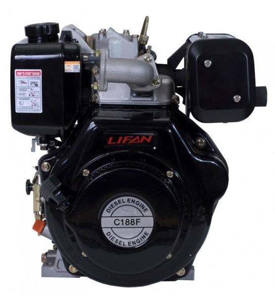 Двигатель Lifan Diesel 188F D25 — двигатель Lifan для техники