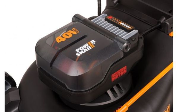 Купить Аккумуляторная самоходная газонокосилка WORX WG749E (в комплекте АКБ + ЗУ) в Минске с Доставкой по РБ