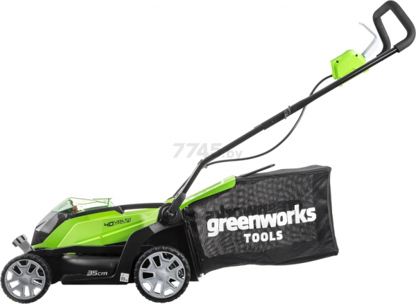 Приобрести Газонокосилка аккумуляторная GREENWORKS G40LM35K2Х (2501907) в Минске с Доставкой по РБ Купить Газонокосилка аккумуляторная GREENWORKS G40LM35K2Х (2501907) в Минске с Доставкой по РБ