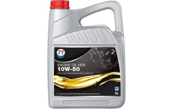 Купить Масло моторное полусинтетическое  77 Lubricants Engine Oil HDX 10W-40, 5л в Минске с Доставкой по РБ