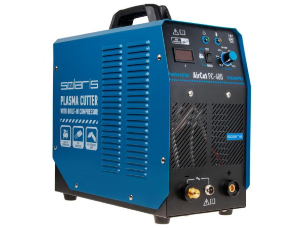 Купить Плазморез Solaris AirCut PC-400 (220 В; 15-40 А; Высоковольтный поджиг; встроен.компрессор; термозащита; плавный запуск) в Минске с Доставкой по РБ