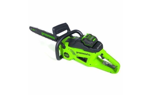 Купить Пила цепная аккумуляторная Greenworks GD40CS20ХK4 40В (в комплекте АКБ + ЗУ) в Минске с Доставкой по РБ