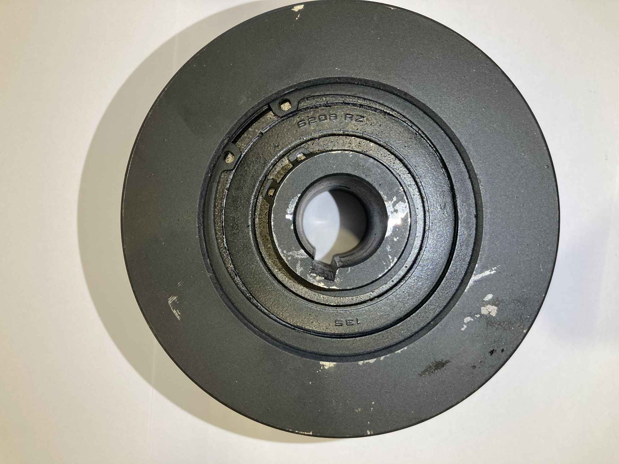 Купить Центробежная муфта сцепления на вал 25 (2 ручья, профиль B-17) в Минске с Доставкой по РБ