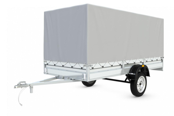 Автомобильный прицеп Титан 3515 (30 см борт, прямой тент 1200мм)