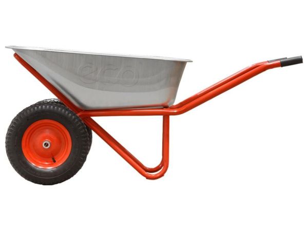 Купить Тачка строительная ECO WB351-2 (130л, 350кг, 2 пневмоколеса 4.00-8) в Минске с Доставкой по РБ