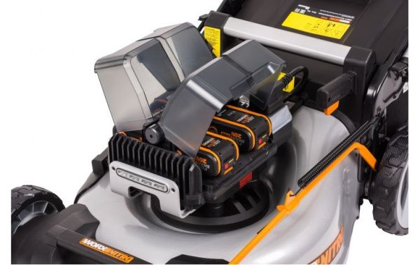 Купить Аккумуляторная самоходная газонокосилка  WORX WG761E 80В (в комплекте АКБ + ЗУ) в Минске с Доставкой по РБ