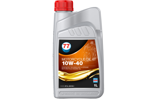 Купить Масло моторное полусинтетическое 77 Lubricants Motorcycle Oil 4T 10W-40, 1л в Минске с Доставкой по РБ