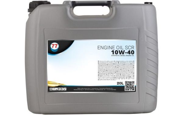 Купить Масло моторное синтетическое 77 Lubricants Engine Oil SCR 10W-40, 20 л в Минске с Доставкой по РБ